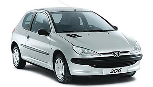 Автозапчасти на Peugeot 206