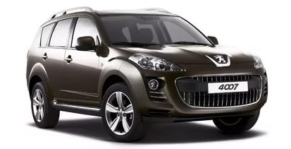 Автозапчасти на Peugeot 4007